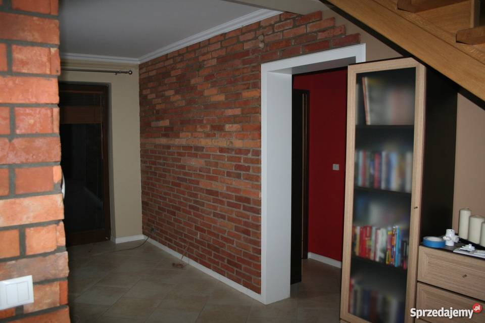 Cegła rozbiórkowa ściana z cegły płytki narożne Słupno