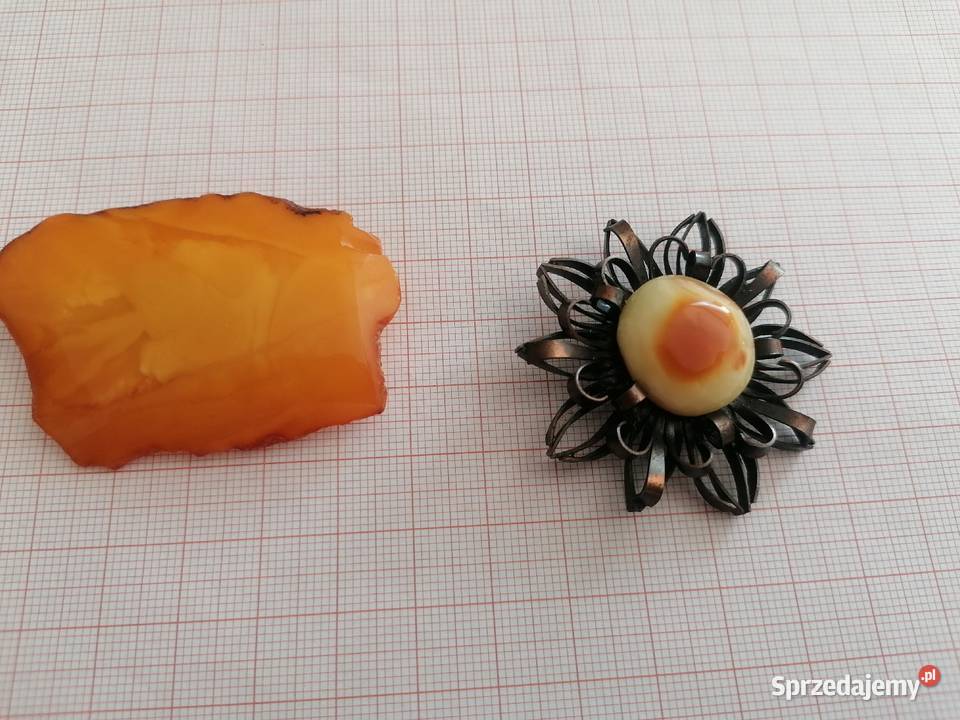 Stara Broszka Bursztyn miedź Broszki podlaskie Białystok