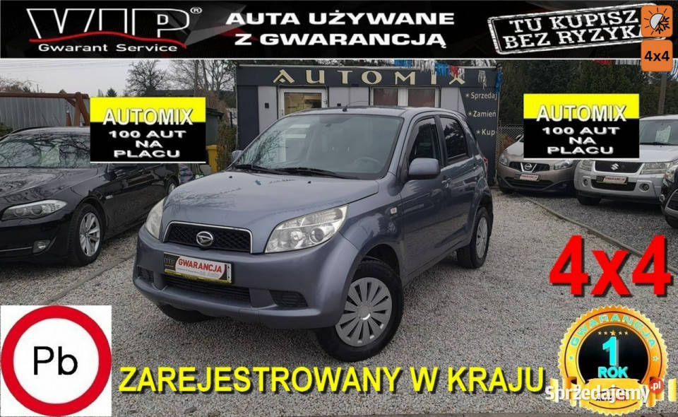 Daihatsu Terios SPRZEDANY 4X4 super stanKlima 4/5