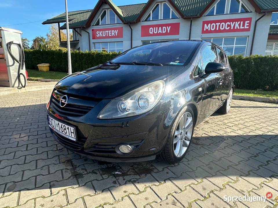 Opel Corsa D Limited Black Edition 14 benzyna Rok produkcji 2010 Corsa Samochody osobowe Bielsko-Biała