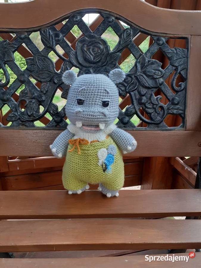 Hipopotam na szydełku Nakło nad Notecią