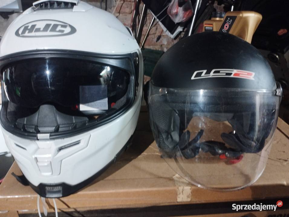 Kask motocyklowy 2 rodzaje Tychy sprzedam