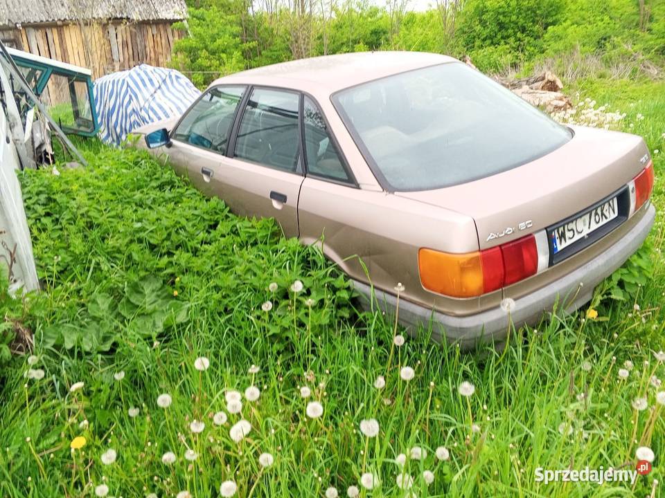 Audi 80 Rok produkcji 1986 mazowieckie Czermno
