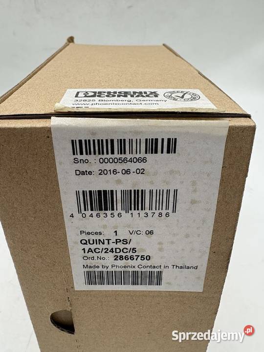 Phoenix Contact 2866750 QUINT1AC24DC 5 Warszawa