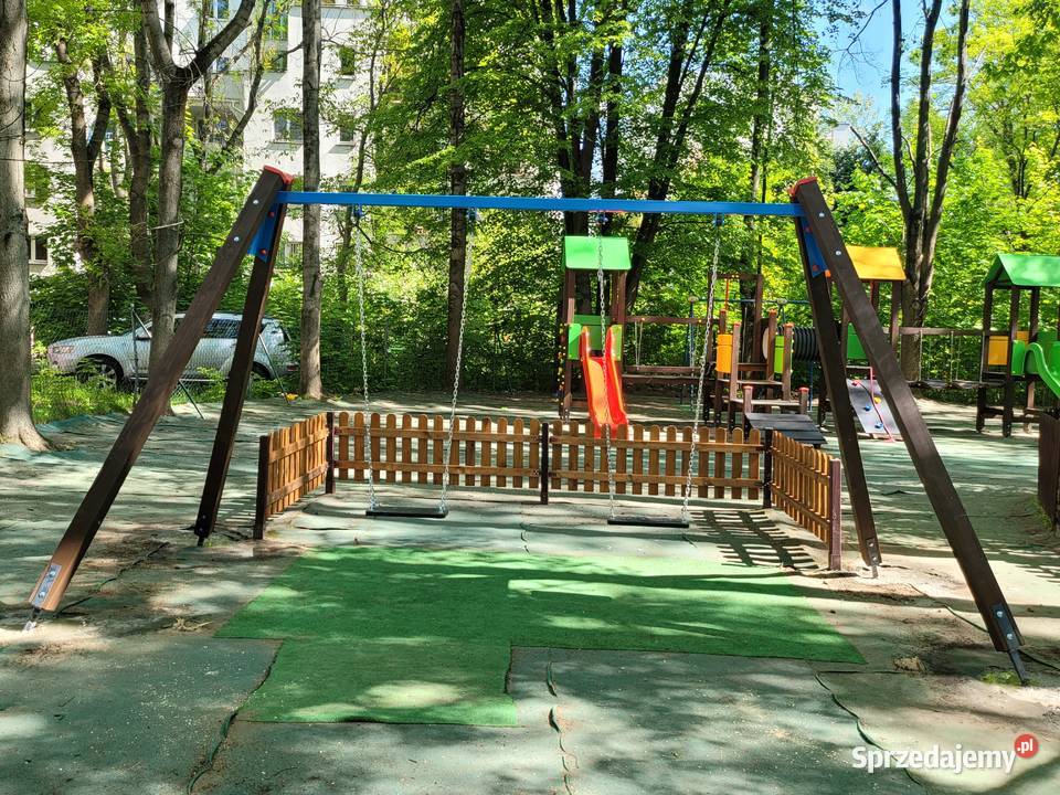 HUŚTAWKA Z CERTYFIKATEM NA PUBLICZNY PLAC ZABAW sprzedam