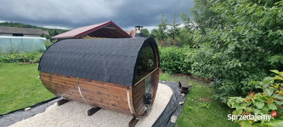 Sauna ogrodowa 3m Taras PRODUCENT