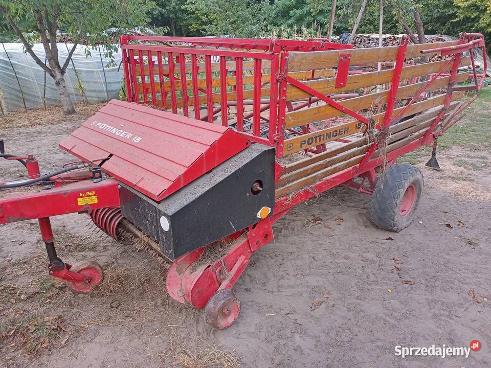 Przyczepa samozbierająca pottinger 15 Bochnia