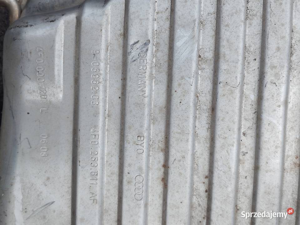 AUDI RS6 C6 4F WYDECH TŁUMIK 4F0000120L Międzychód