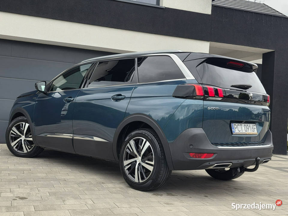 Peugeot 5008 Nowy rozrząd 8mm zarejestrowany GT czujnik deszczu Czarnków