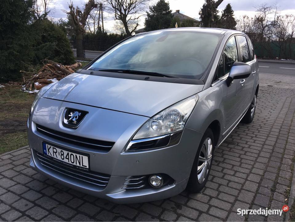 Peugeot 5008 HDI Polski salon 7 osobowy diesel 5008 Trzebinia