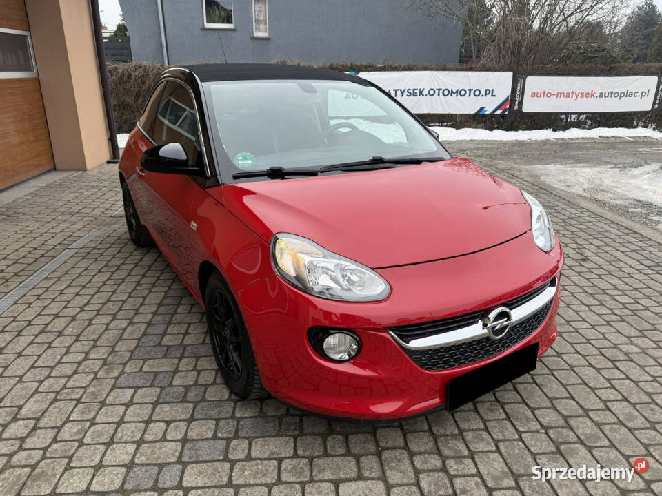 Opel Adam 14 100 Klimatronik CarPlay Otwierany czujnik zmierzchu Adam Motoryzacja śląskie
