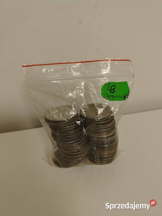 Srebrne monety PRL 48 sztuk jako inwestycja Przebieczany