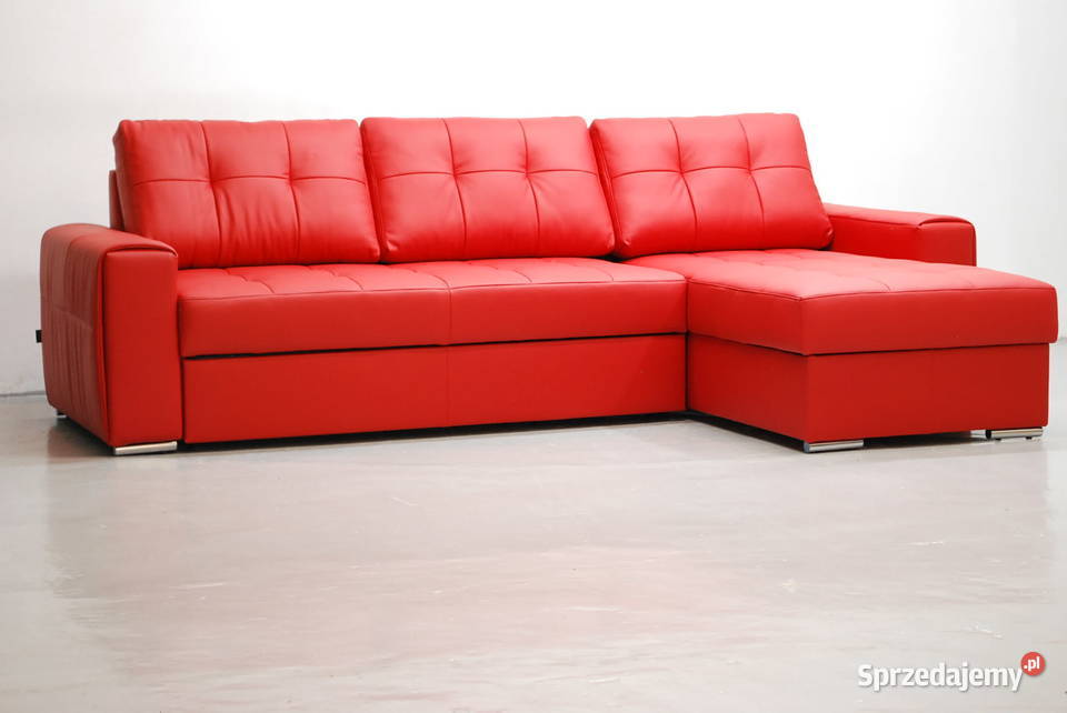 SKÓRA NATURALNA NAROŻNIK Z FSPANIA 6038 SOFA Poznań sprzedam