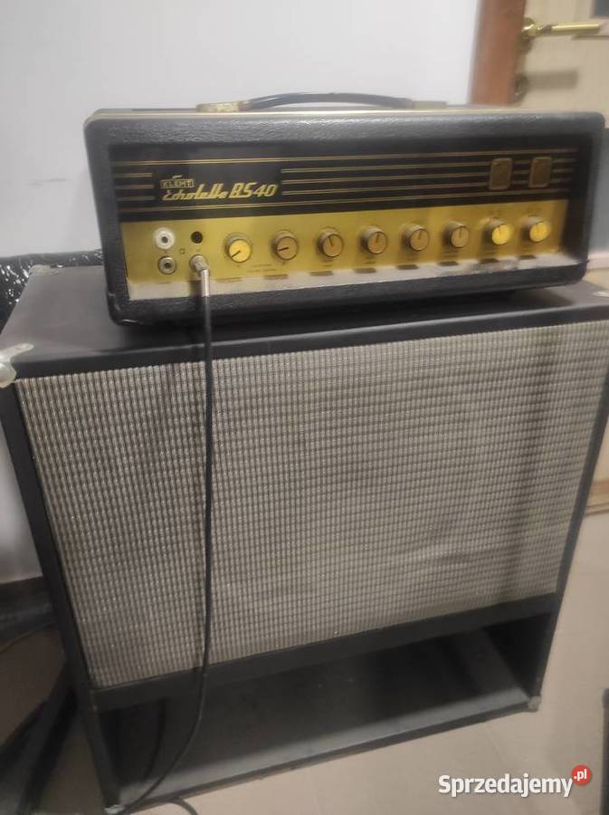 Lampowy zestaw do basu vintage Echolette BS 40 Żywiec