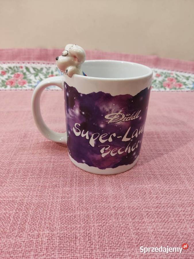 Kubek z myszką 3D Diddl myszka z serem Dom i Ogród Głuchołazy