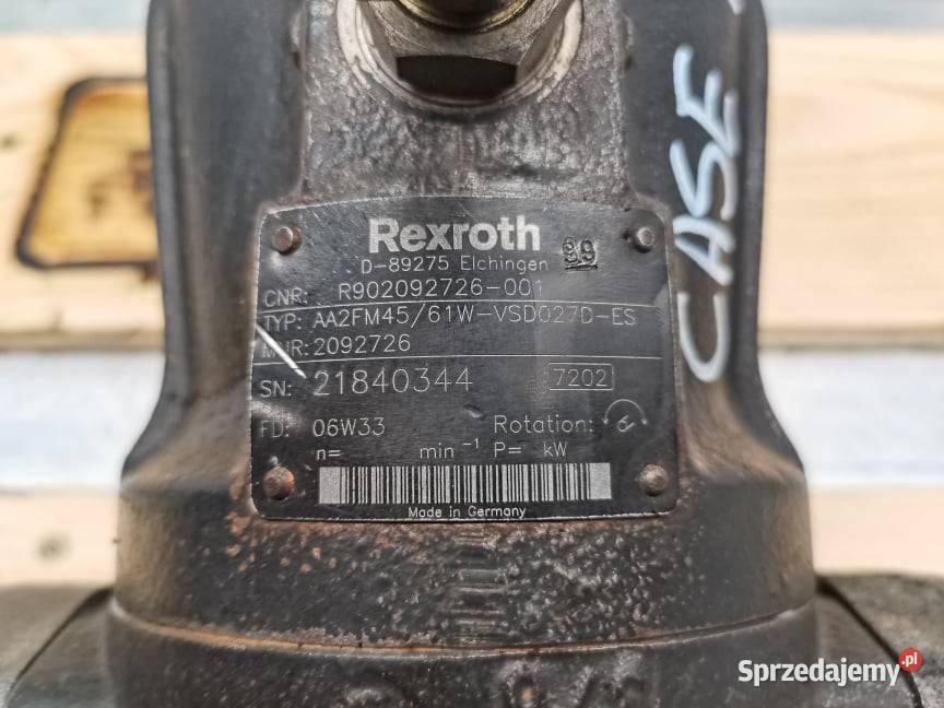 Silnik jazdy AA2FM45 Case IH 8010 AFX wielkopolskie Wilkowo