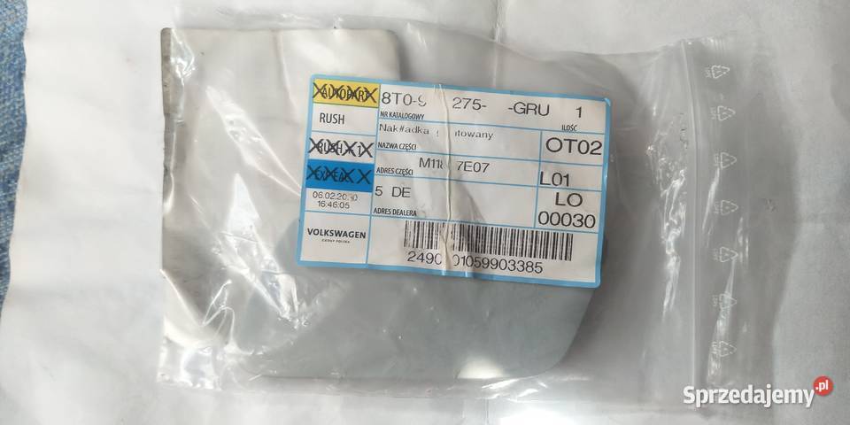 Audi A5 zaślepka dyszy spryskiwacza lewa Łódź