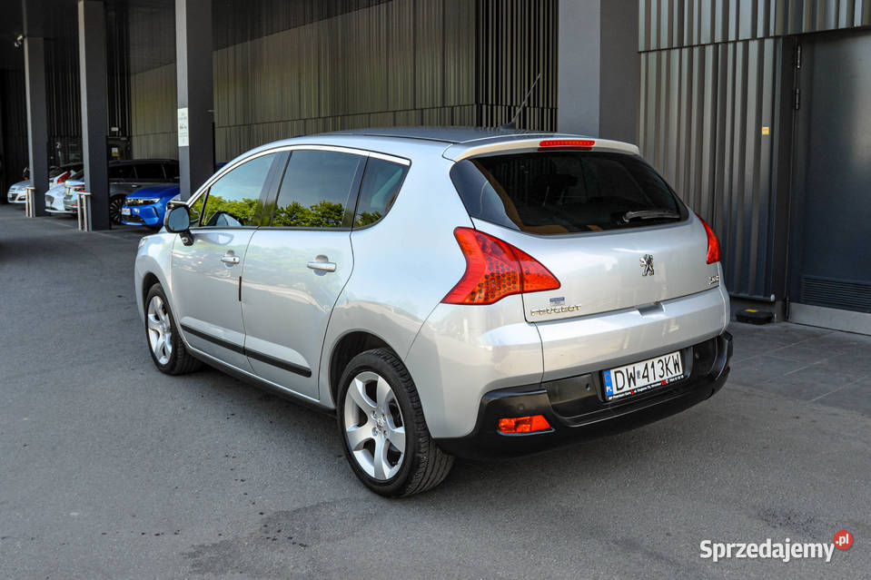 Peugeot 3008 Salon 140 2010 r 1598cm3 3008 dolnośląskie Wrocław