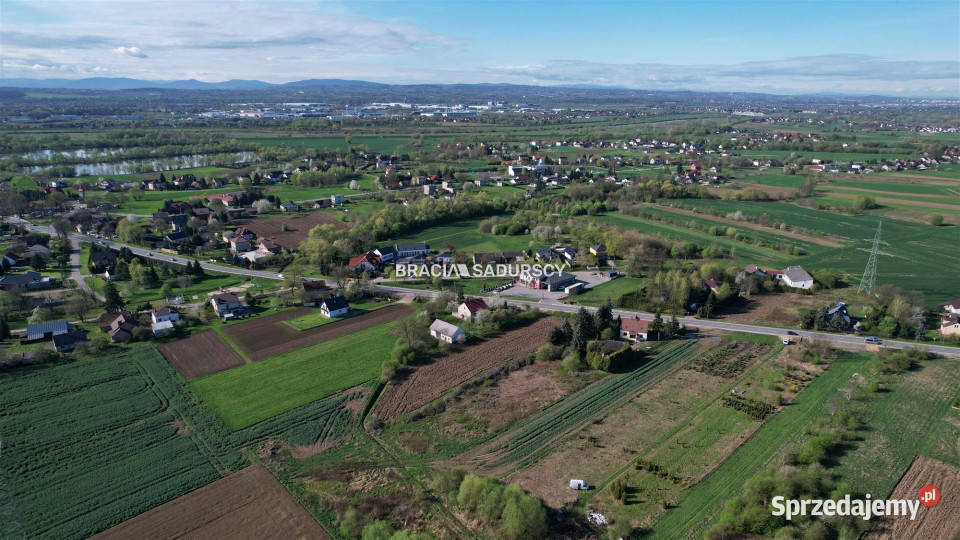 Działka Kraków Brzeska 5654m2 handlowo-usługowa