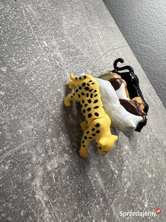 Zestaw 5 figurek figur zwierząt zwierzątek Jasło
