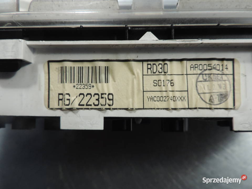 LICZNIK ZEGARY ROVER 25 20 D Nowy Sącz