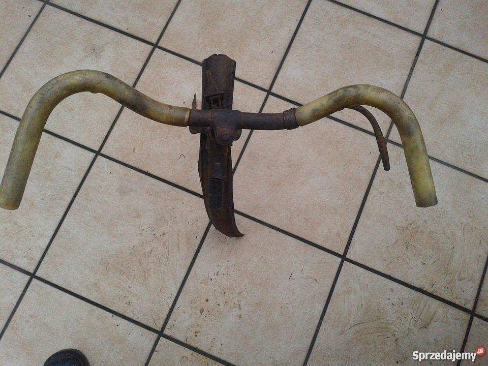 zabytkowy rower widelki kierownica hamulec Bielsko-Biała