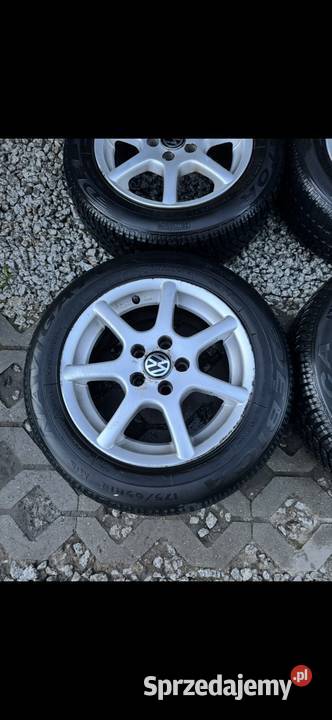 Felgi VW 5x100 opony Dębica wielosezon 1756514 Krępiec