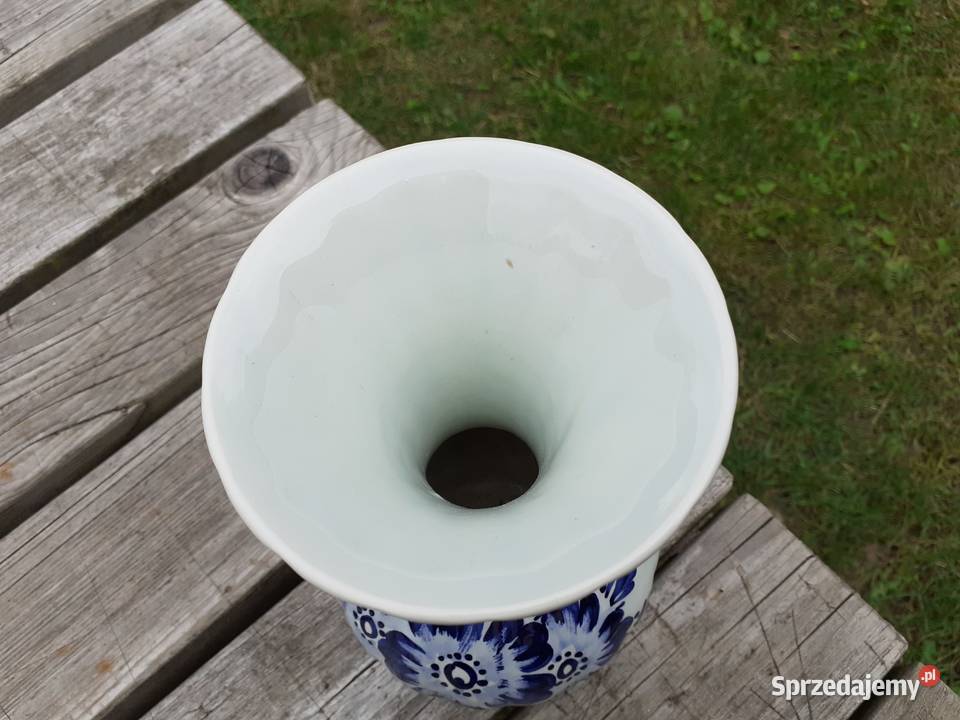 Wazon ceramiczny sygnowany Amfora DELFT 435 Gawroniec
