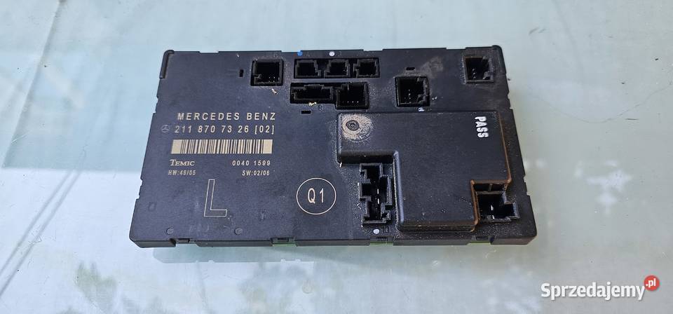 Modul drzwi mercedes w211 2118707326 Zbąszyń