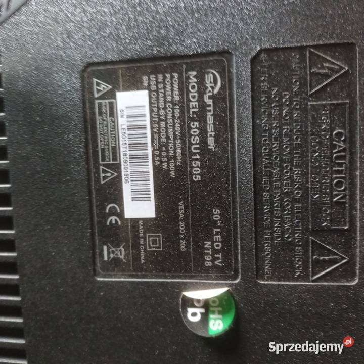 Telewizor Toshiba 50UA4B63DG Dęby Wolskie