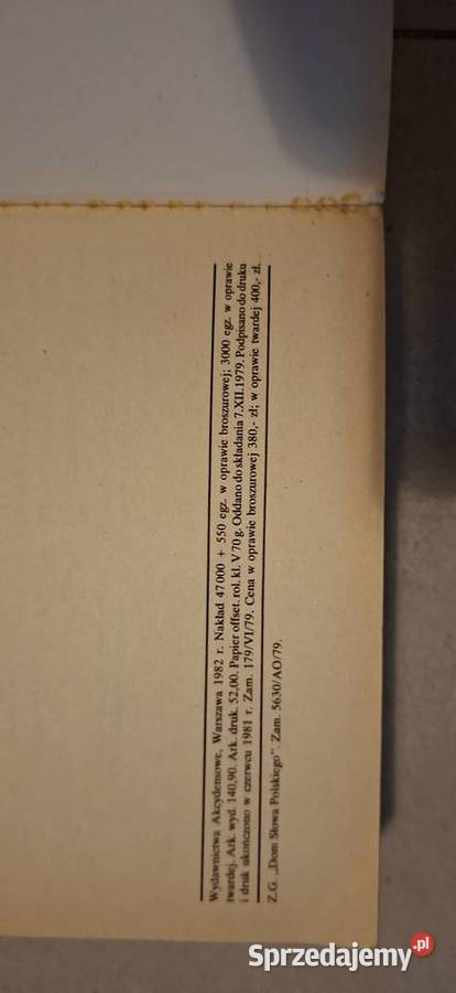 Pierwsze wydanie Wykaz nazw miejscowości w wielkopolskie Łęczyca