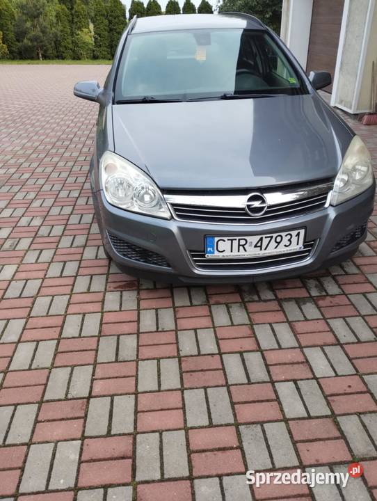 Opel Astra 16 benzyna 2007 zarejestrowany w Skłudzewo