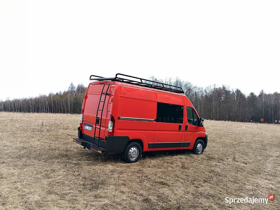 Peugeot boxer 22 hdi 120 l2h2 brygadówka 6 os sprowadzony Olkusz