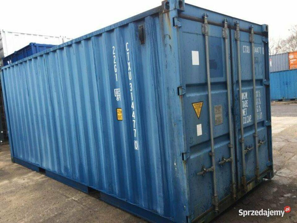 Kontener morski magazynowy 20DV 6 metrowy Kolno