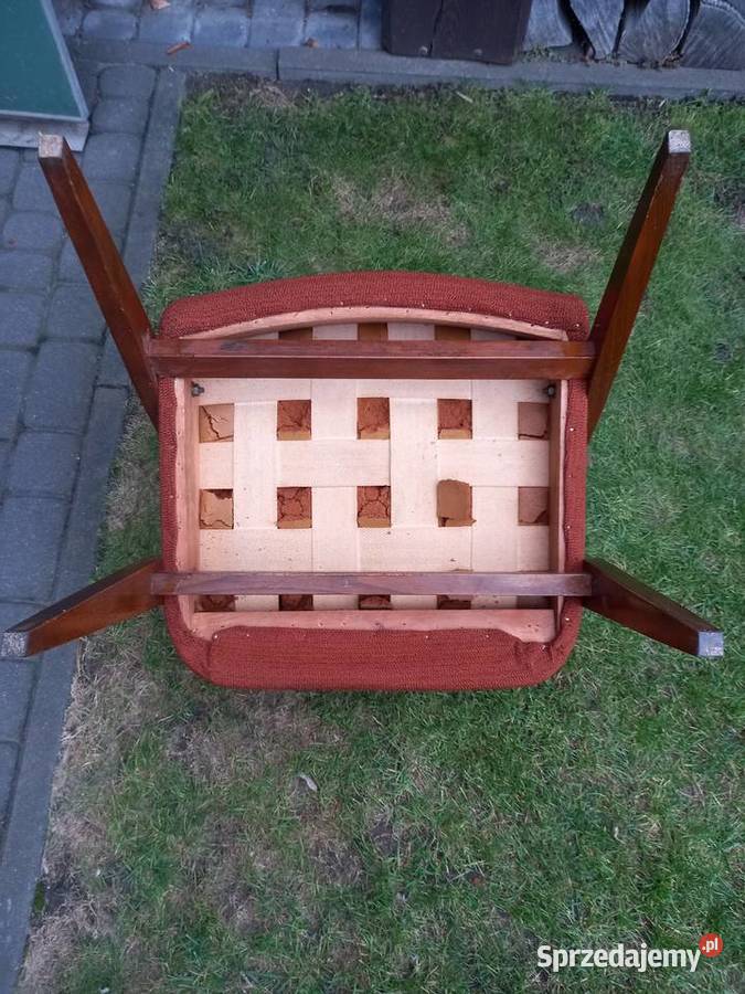 Stary fotel 366 Józefa Chierowskiego prl vintage wielkopolskie Rawicz sprzedam