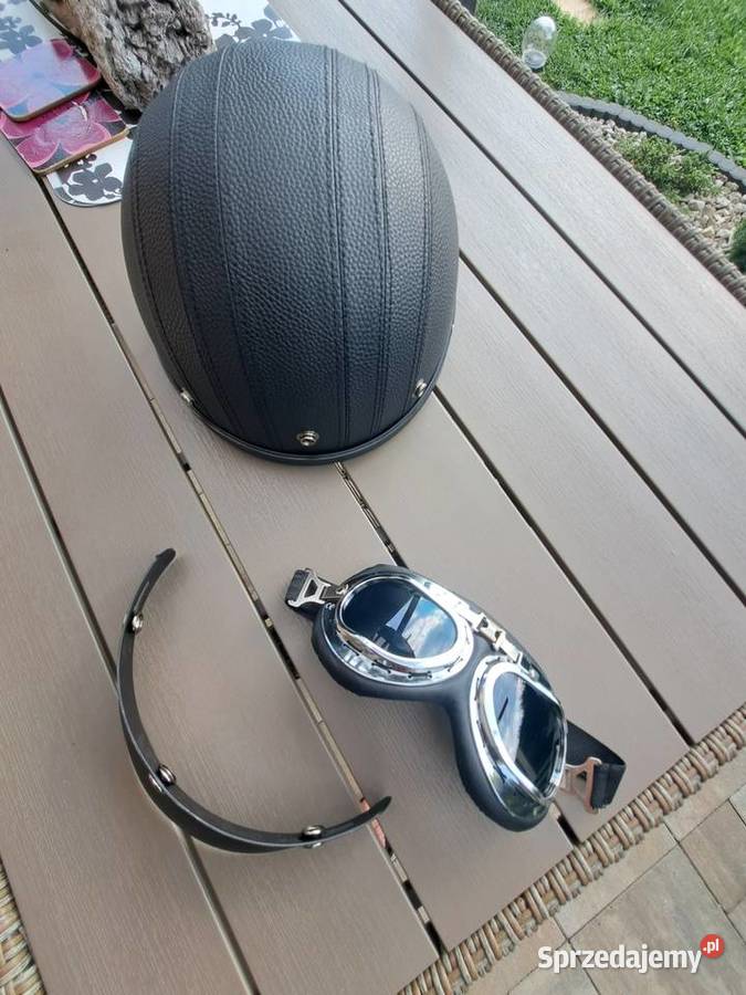 Kask retro nowy Folusz