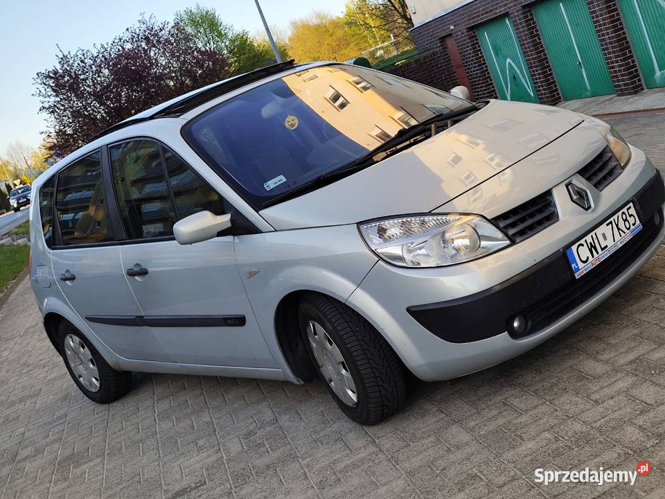 Renault Scenic 2005 solar X2 otwierana tylna 270258km