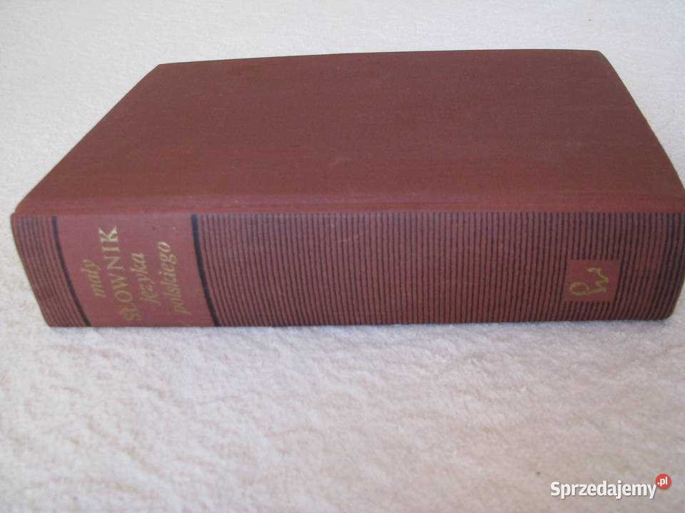 Mały Słownik Języka Polskiego PWN red Stanisław Książki naukowe i popularnonaukowe Brzegi