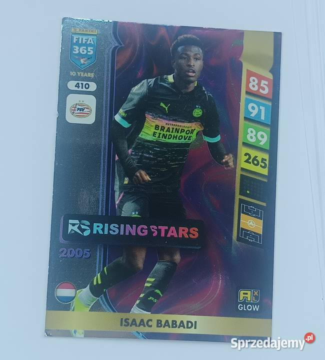 Isaac Babadi 410 karta Fifa 365 Adrenaline XL Pozostałe