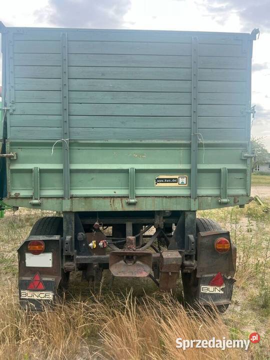 Przyczepa rolnicza WZ Anhanger lubelskie Łomazy