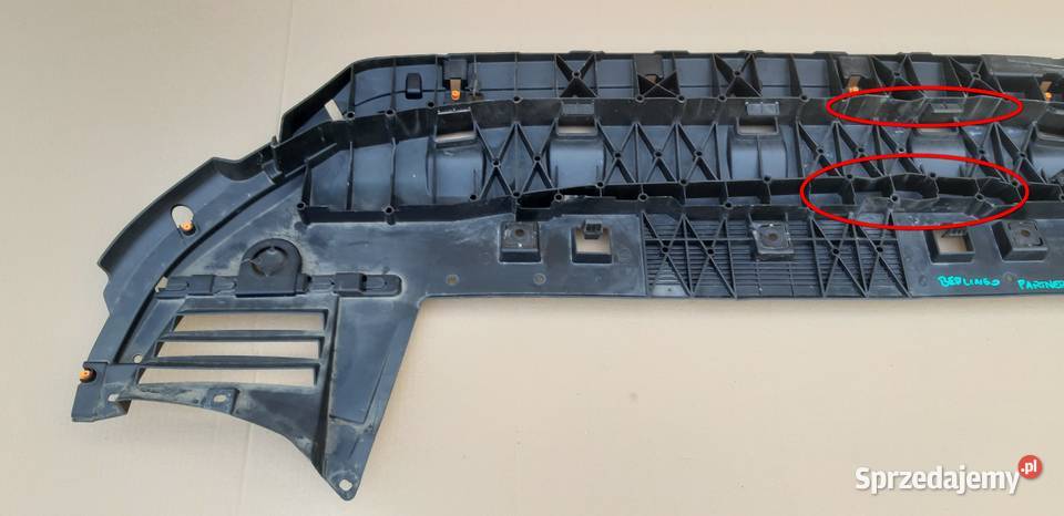 BERLINGO IV PARTNER RIFTER OSŁONA PŁYTA Bieleń