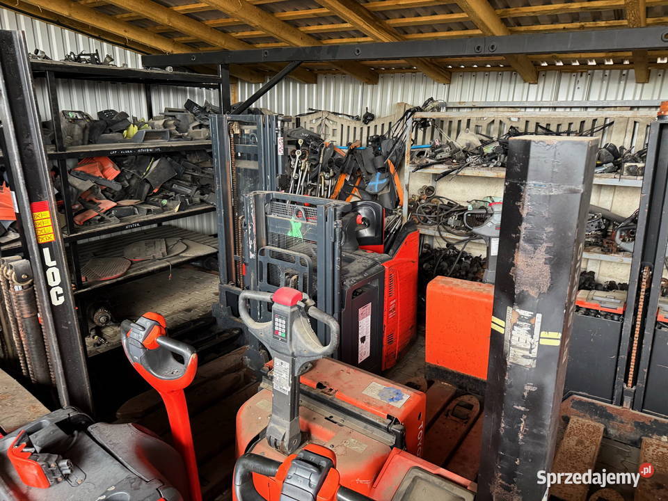 paleciak elektryczny z masztem LINDE T16 L10 L12 Działoszyn
