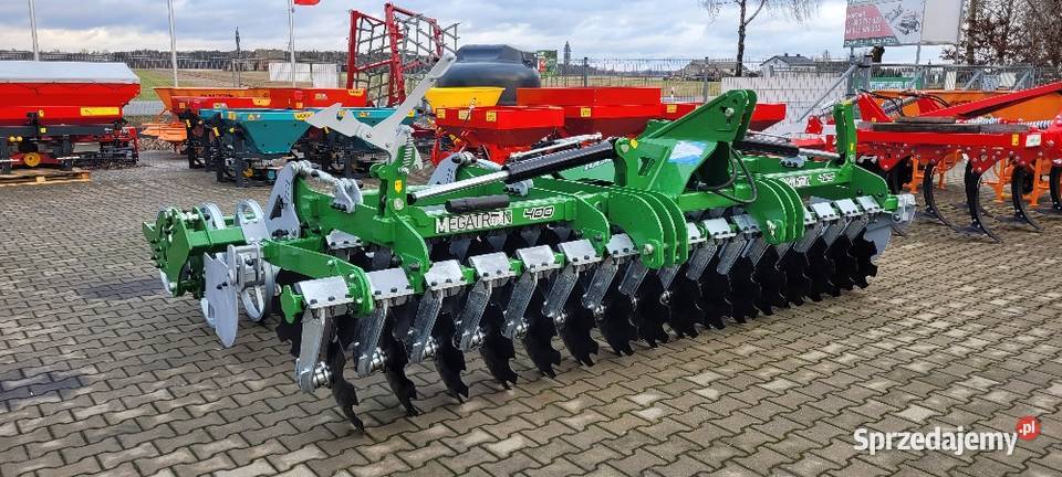 Brona talerzowa Megatron S 400 Tolmet Zdany