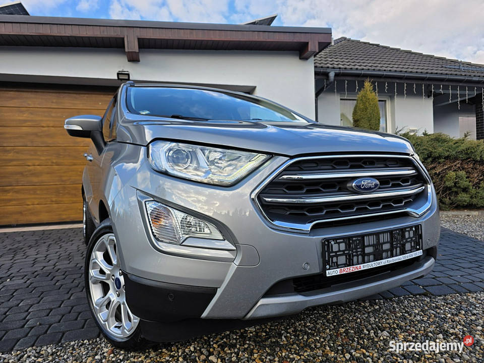 Ford EcoSport serwis ASO II 2013 szary śląskie Rydułtowy