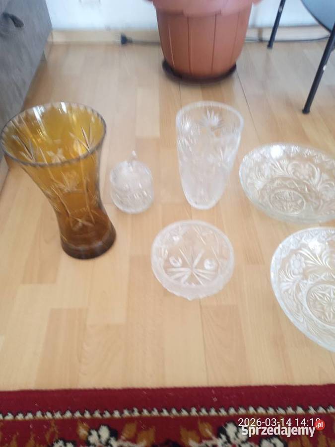 Wazony kryształowe Porcelana i szkło Karczew sprzedam