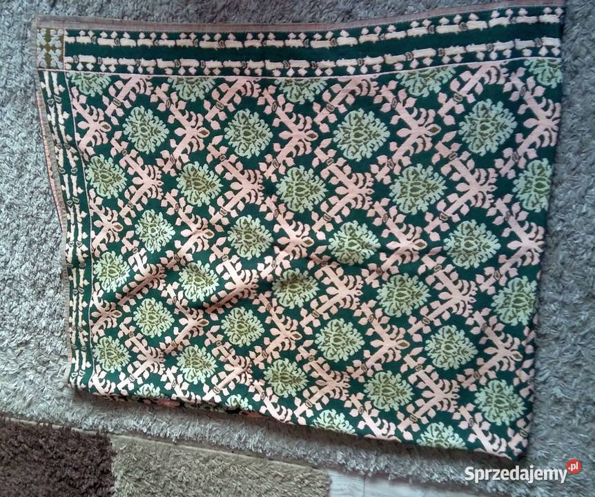 Duża 182x217 Kapa narzuta PRL Vintage Stan Antyki