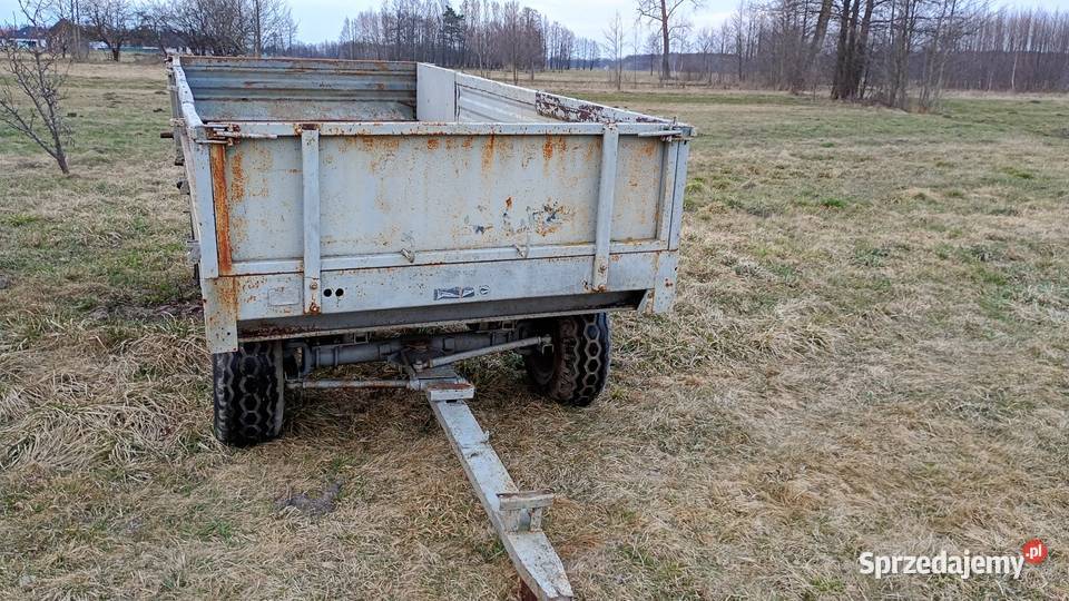 Przyczepa sztywna dwuosiowa mazowieckie Udrzynek