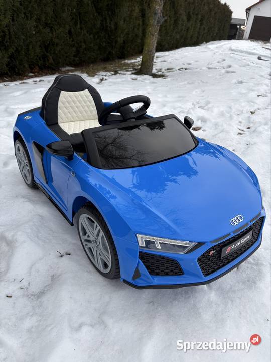 Samochód Na Akumulator Audi R8 LIFT Czerwony Pojazdy elektryczne i spalinowe Grabownica