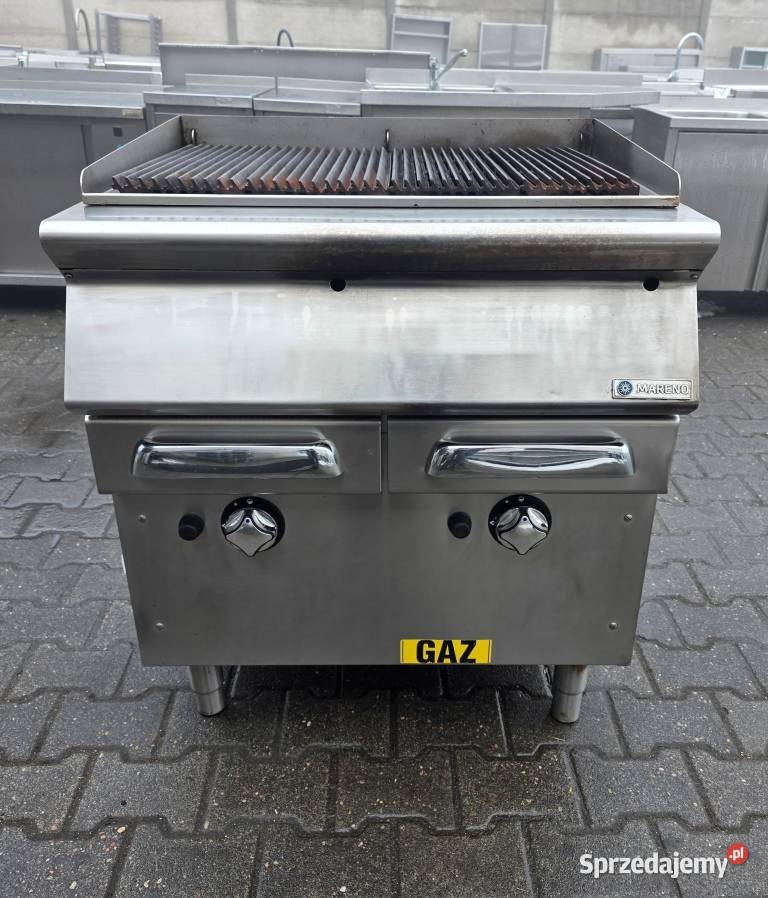 Grill Lava Gazowy Podwójny MARENO Moc 15 kW