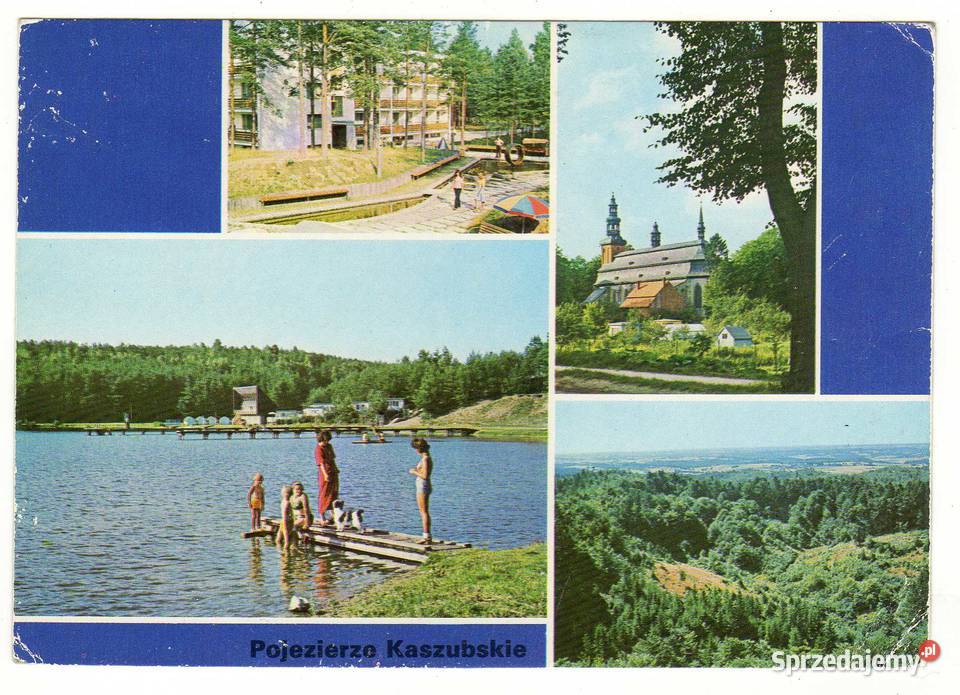 POJEZIERZE KASZUBSKIE POCZTÓWKA WIELOWIDOKOWA 1 świętokrzyskie Krynki